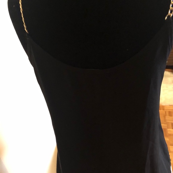 SEDUCTIONS black camisole with chain straps size small - Picture 5 of 5
